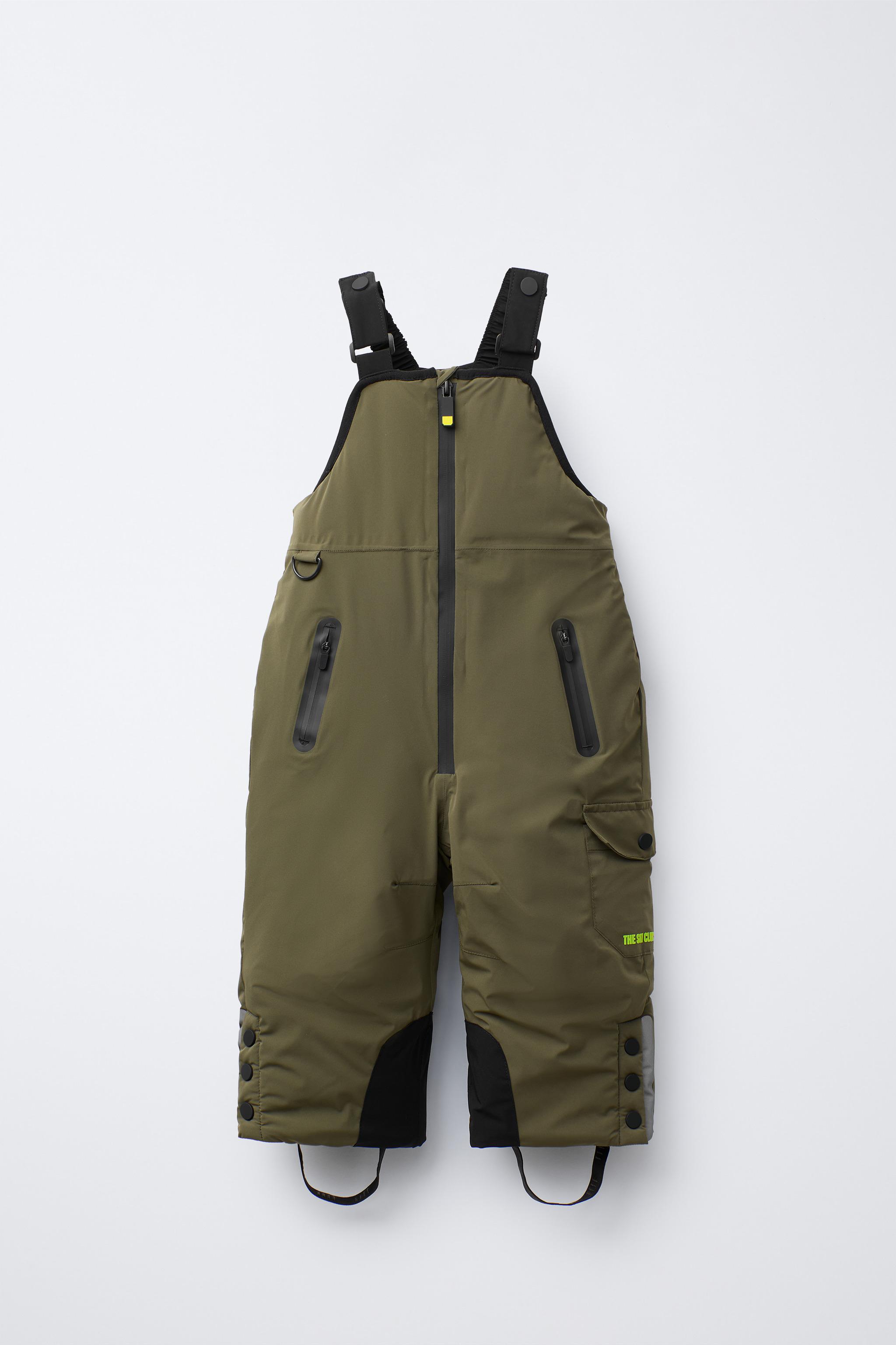 WATERPROOF AND WINDPROOF BIB OVERALLS WITH POCKETS RECCO® SYSTEM SKI COLLECTION